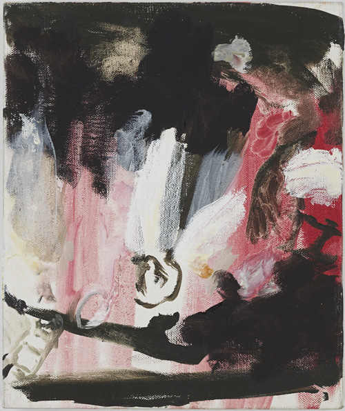 Cecily Brown. Untitled, 2009. Oil on linen, 15 x 12.5 in.